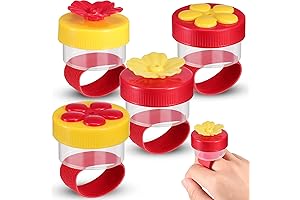 4 Piece Hummingbird Wrist Feeder Ring - The Ultimate Hands-Free Hummingbird Feeding Experience