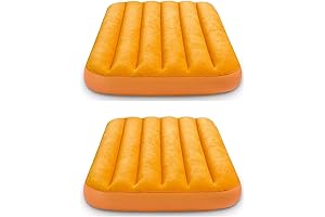 INTEX Toddler Cozy Kidz Inflatable Air Mattress, Pack of Two