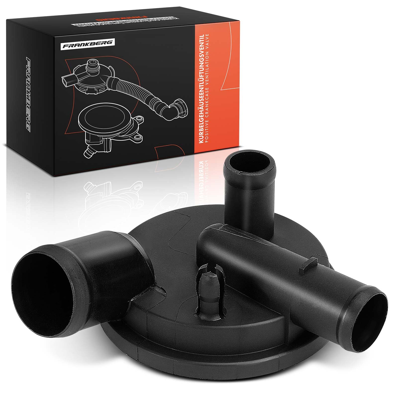 Frankberg Separador De Aceite Y Agua Para Cárter – Mangueras De Ventilación, Reemplazo 06F129101N, V103246