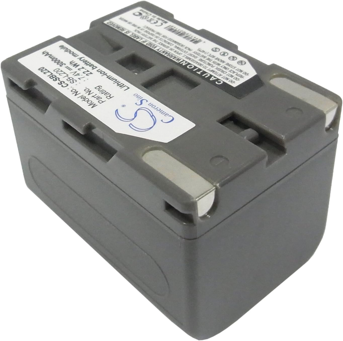 Cameron Sino Battery for Samsung SCD20, SCD21, SCD23, VP-D303, VP-D305, VP-D307, VP-D323, VP-D325, VP-D327, VP-D39, VP-D530, VP-D55, VP-D590, VP-D6040, VP-D6050, VP-D65, VP-D7L 3000mAh