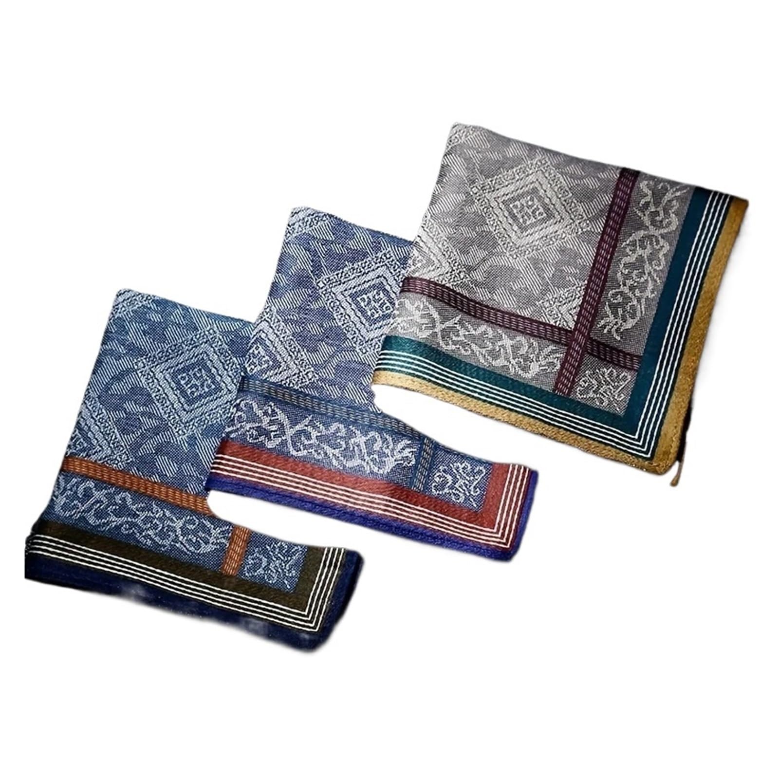 stofftaschentücher herren Herren-Taschentuch, Jacquard-Taschentuch, Baumwolle