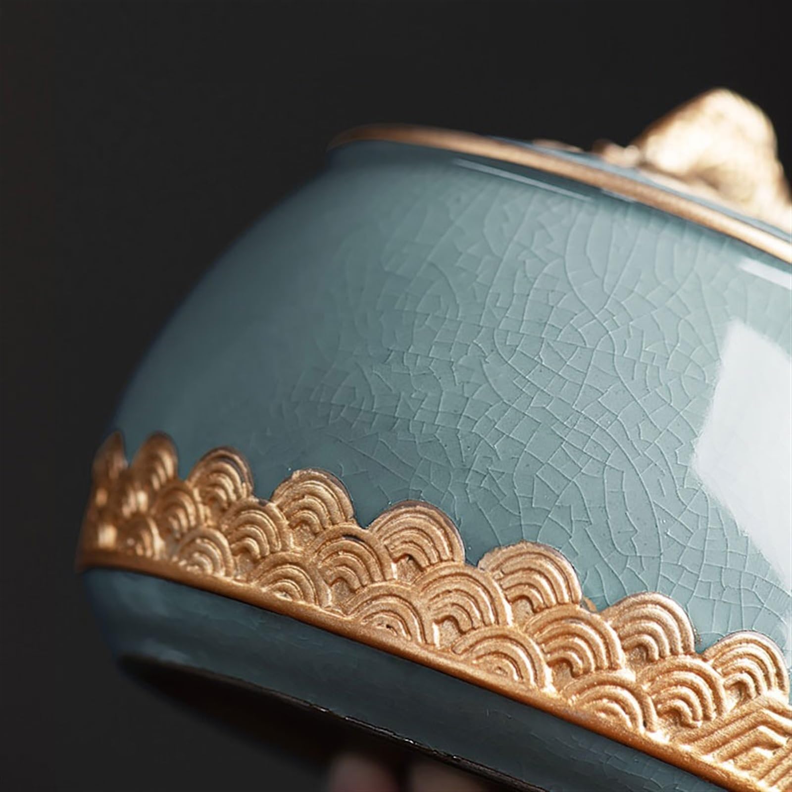 pojemniki na herbatę, kawę i cukier Ceramiczny pojemnik na herbatę Puste puszki Chiński słoik do przechowywania