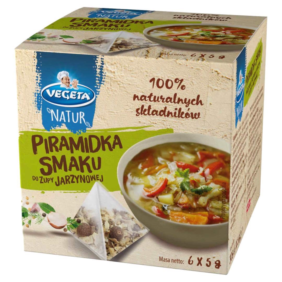 Vegeta Natur Geschmackspyramide für Gemüsesuppe 30 g (6 x 5 g)
