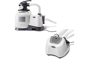 Intex 2800 GPH Saltwater Filter Pump for Above Ground Swimming Pools