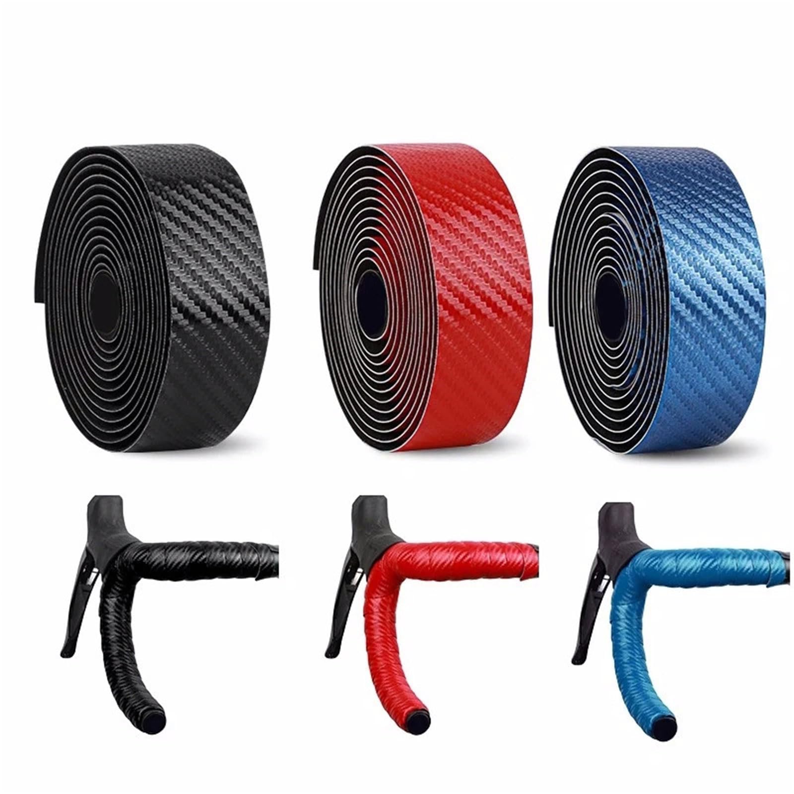 2Pcs Comfortable Bikes Handlebars Tape Bicycles Handlebar Tape Shock Absorption Cyclings Handle Wrap Road Bikes Accessor