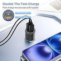 Vista 5 de Samsung Super Fast Charger Type C Kit,25W PD USB C Wall/Car Charger for Samsung Galaxy S25/S24/S23/S22/Plus/Ultra/FE/Note 20/10/A71,2020/2018 Pad