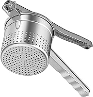Vista 1 de Spaetzle - Ricer de patatas de acero inoxidable resistente para puré de patatas, herramienta de cocina con mango ergonómico, máquina Spaetzle