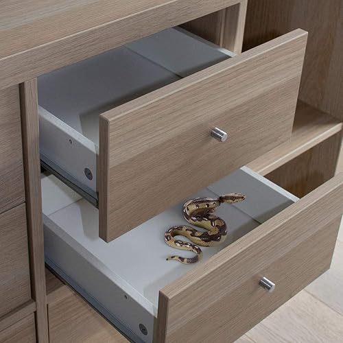 Miniatura 4 de Serpiente falsa realista y araña falsa, cosas de broma, insectos falsos que se ven reales, juguete de broma de serpiente de goma