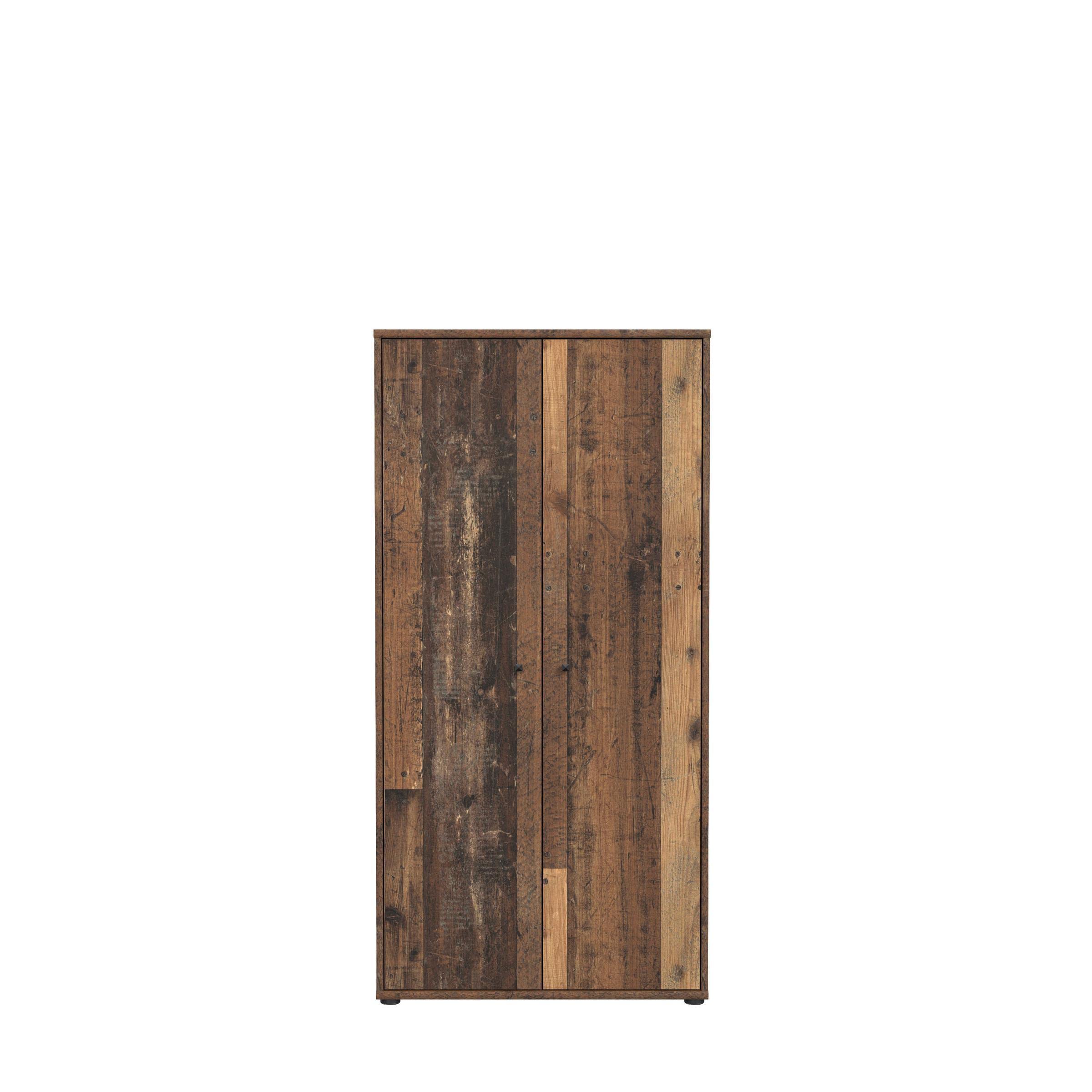 Schrank Beistellschrank Aktenschrank Standschrank Holzschrank Tembi I Old Wood Vintage