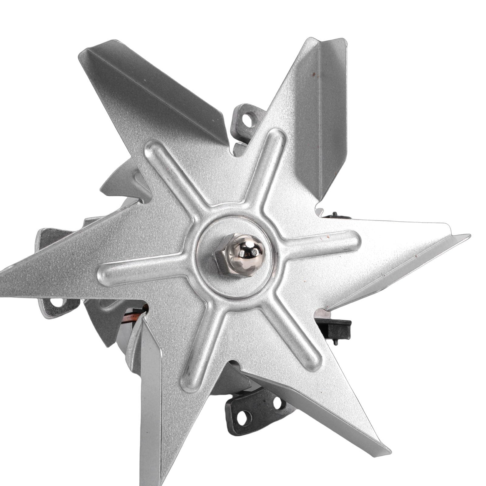 Motor de Ventilador de Horno de Secado, Motor de Ventilador de Convección de Aluminio de 6 Aspas para Aplicaciones Industriales de Temperatura Constante