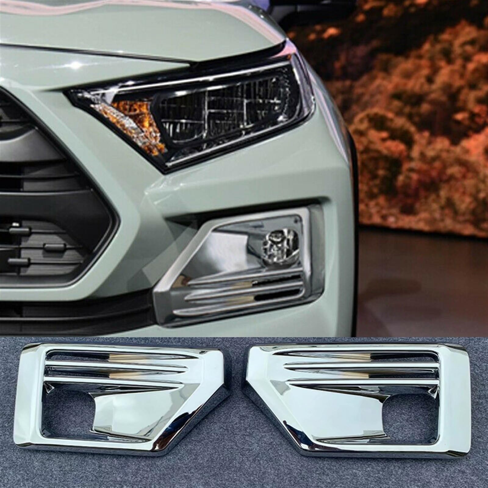 Dla TOYOTY, dla RAV4, Rav 4 Adventure 2019-2021, chromowana