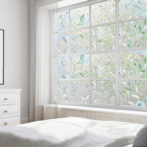 Miniatura 4 de Película de privacidad para ventana, bloqueo solar, etiqueta extraíble para ventana, película decorativa de vidrio, calcomanías de ventana de