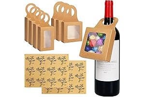 Premium Paper Wine Bottle Box with Elegant Window