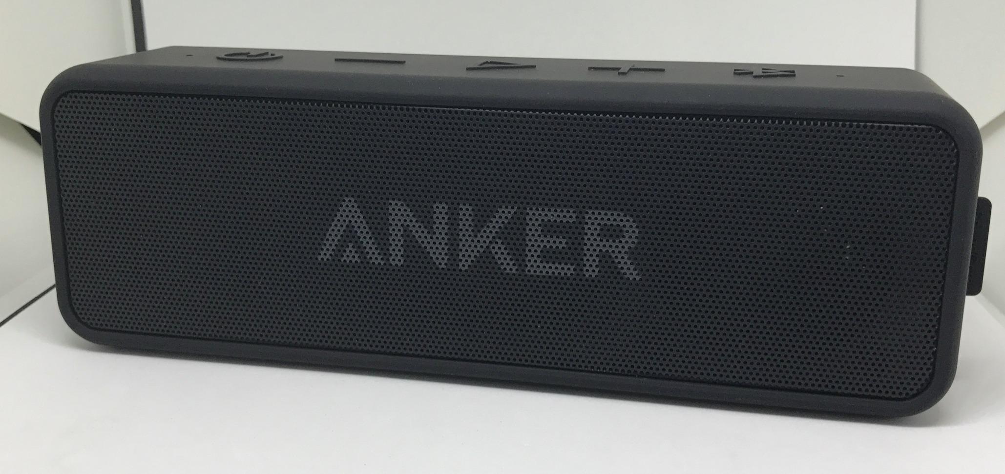 Close up of the Soundcore 2 speaker grille