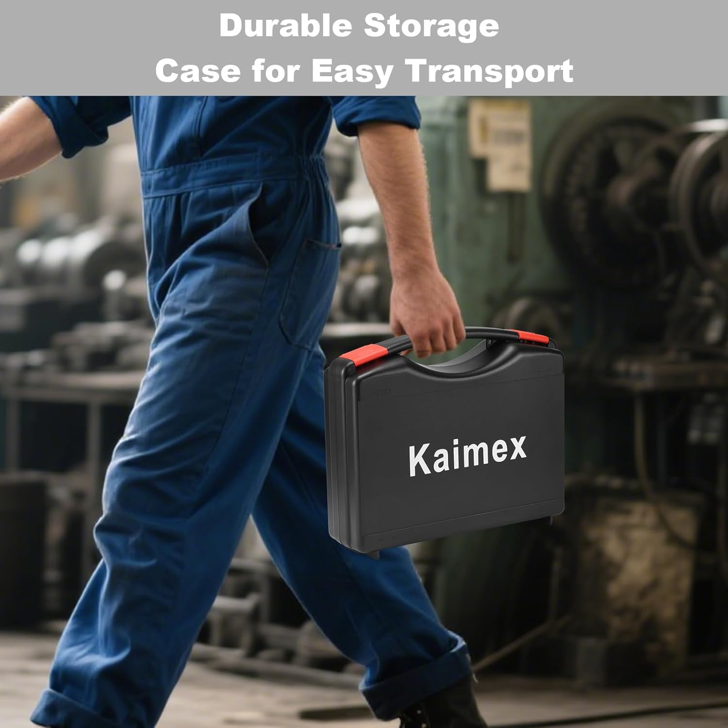 NPT Tap and Die Set – 1/8" to 1" Pipe Threading Tool Kit, GCr15 Alloy Steel Taper Tap and Hex Die Set with Storage Case for NPT Thread Repair and Cutting