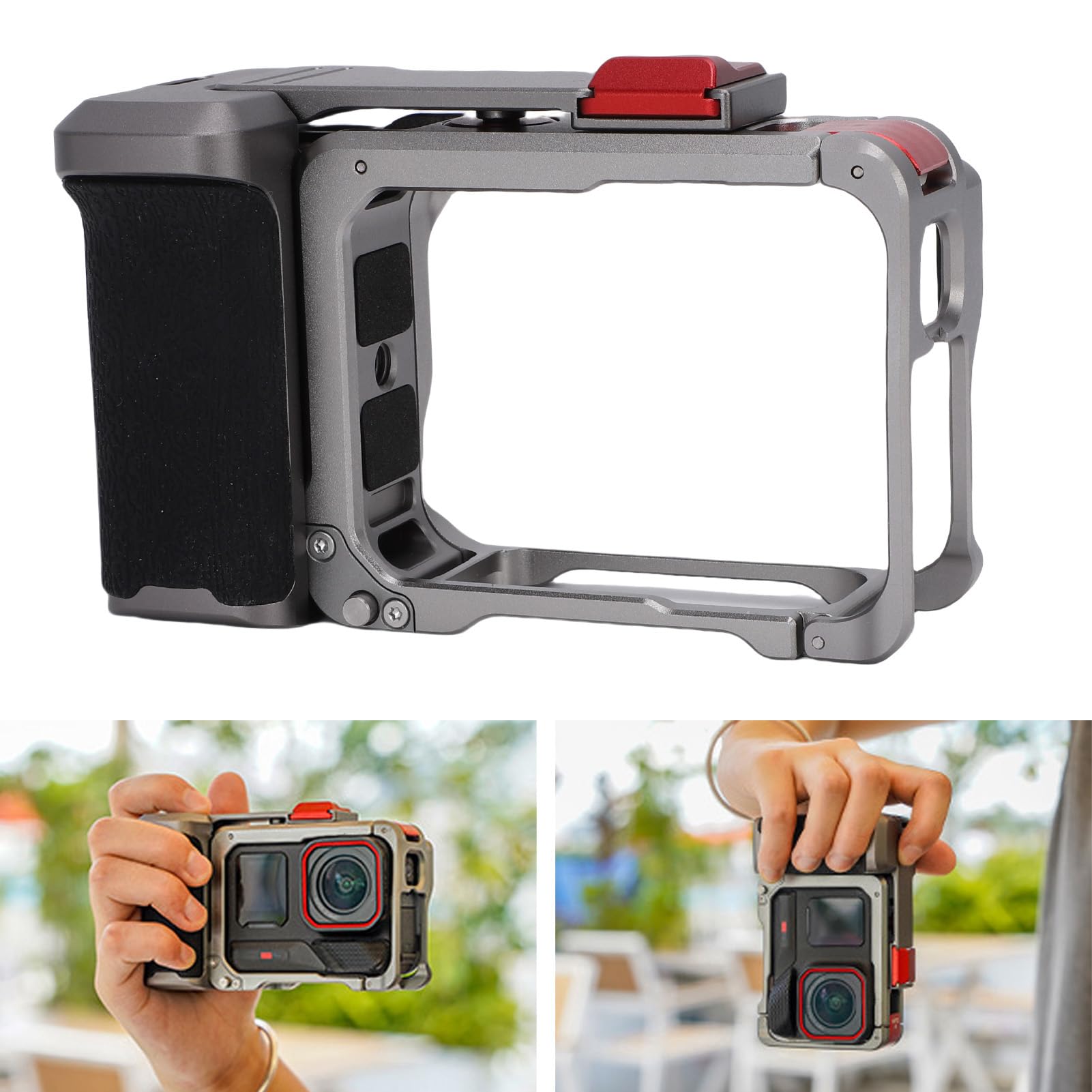 KIMISS Fotocamera Adatta per Set di Supporti per Fotocamera Pro Action con