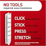 Command Medium Picture Hanging Strips, Damage Free Hanging Picture Hangers, No Tools Wall Hanging Strips for Back to School Dorm Organization, 16 White Adhesive Strip Pairs(32 Command Strips)