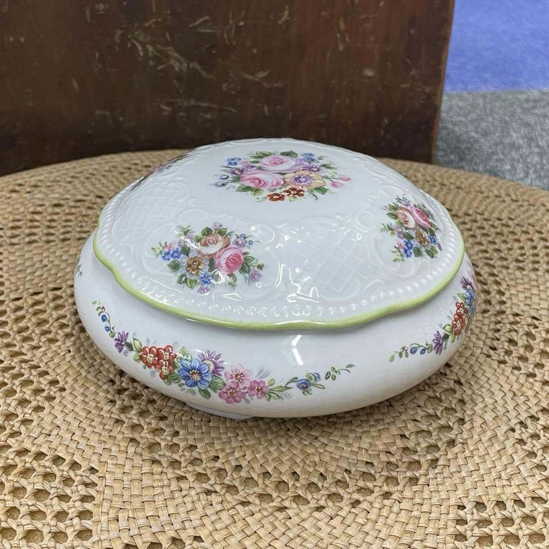 アンティークリモージュ小物入れキャンディBOX