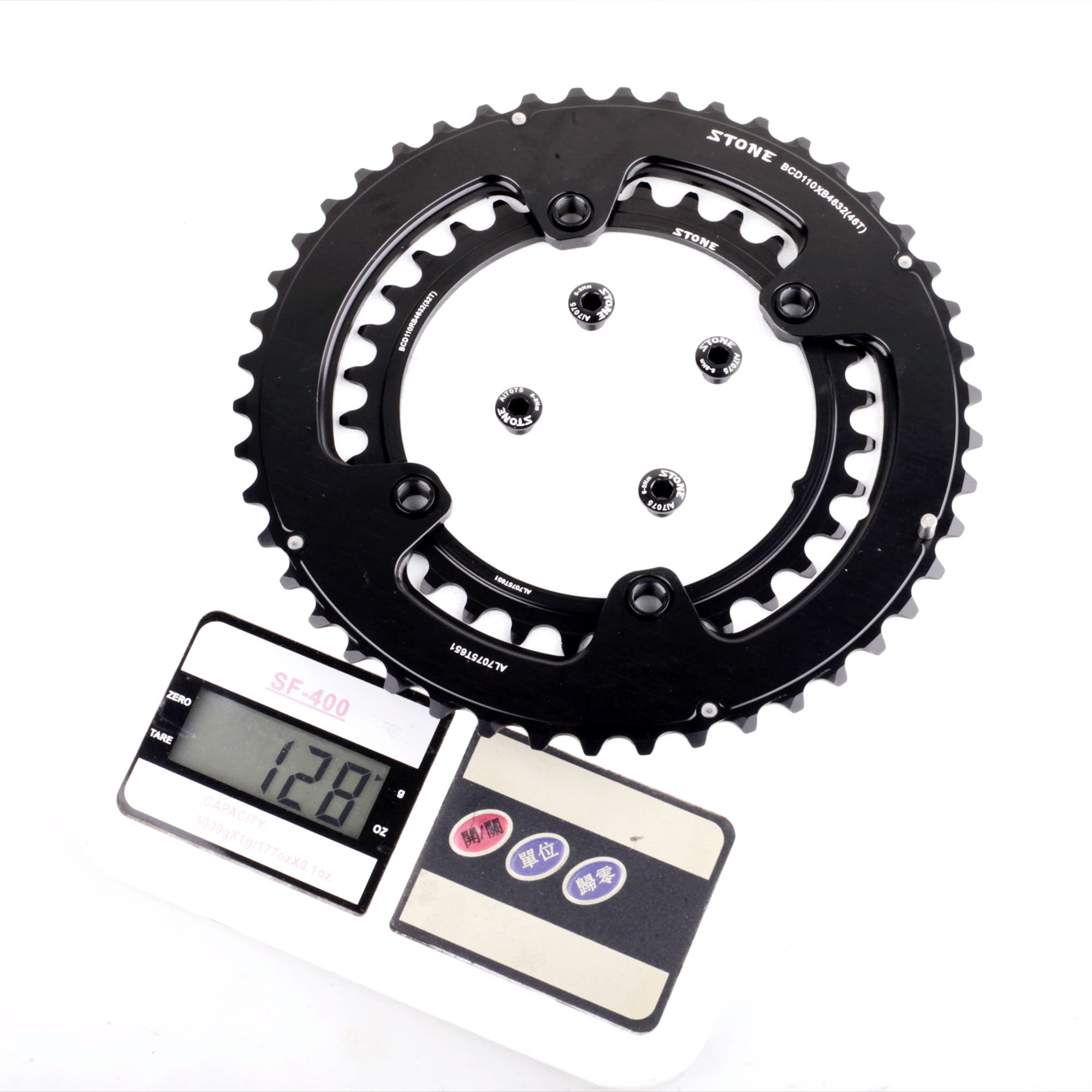 Platos para Bicicletas Bicicleta de Carretera Plato Doble 110bcd 52 36T 53 39T 54 40T 50 34T 46 32T