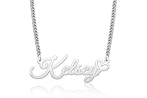 Personalized Name Necklace with Heart Symbol