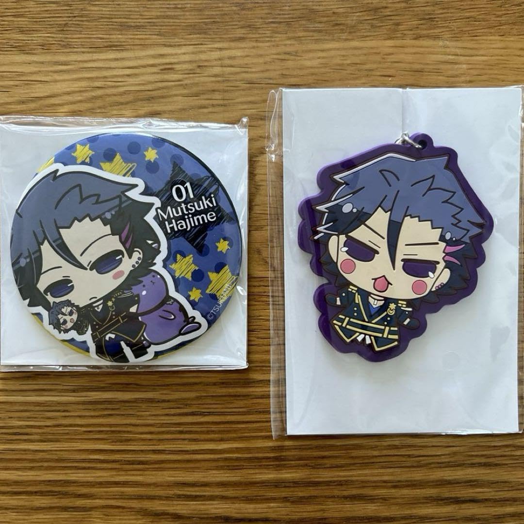 ツキウタ。 ツキウタ 始 缶バッジ 色紙 ラバスト アクセサリー