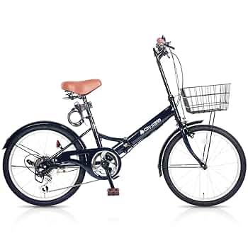 Amazon | 折りたたみ自転車 20インチ MB-03 6段変速ギア フロンLED
