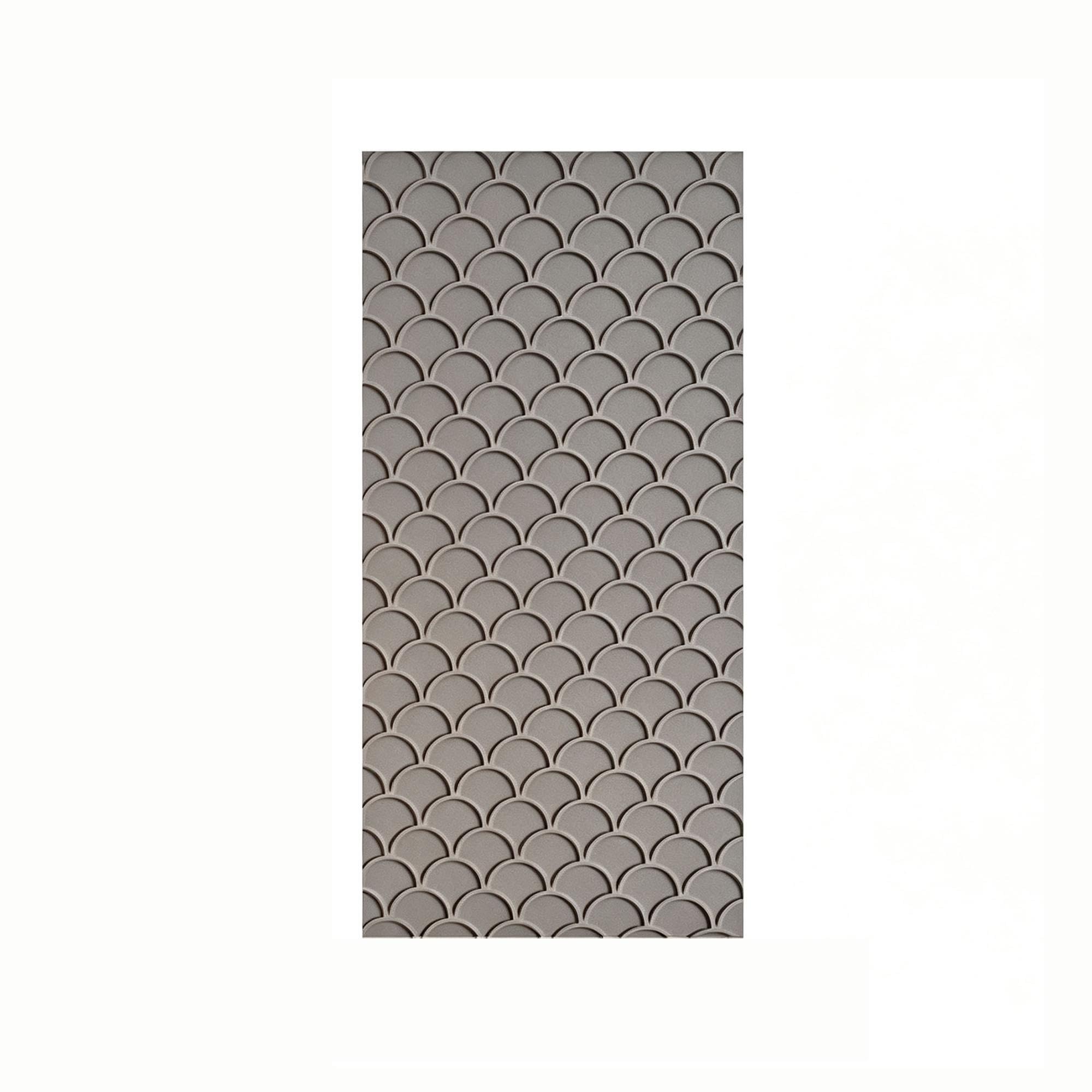 Paneles De Pared 3D Con Textura De Ladrillo Y Patrón De Escamas De Pez