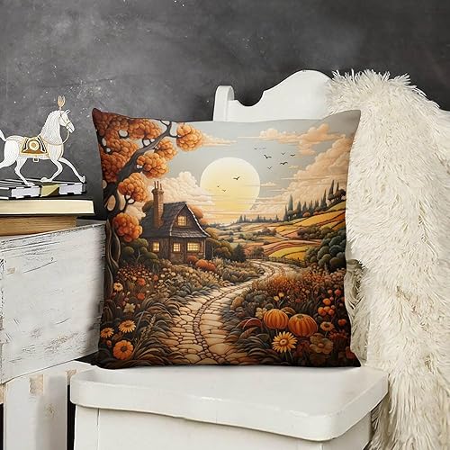 Miniatura 9 de Cojines Decorativos para Sala - Funda de cojín con hojas verdes y cactus con flores tropicales y cactus, diseño de plantas suculentas del desierto