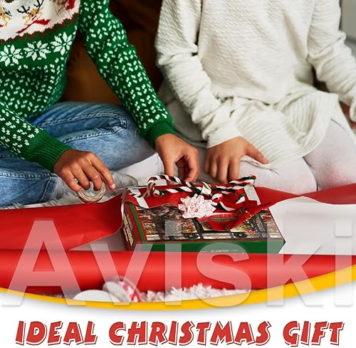 Miniatura 4 de Calendario de Adviento de Navidad 2023 - Tienda de Navidad, 1000 piezas de rompecabezas de vacaciones para niños y adultos, 24 cajas de rompecabezas