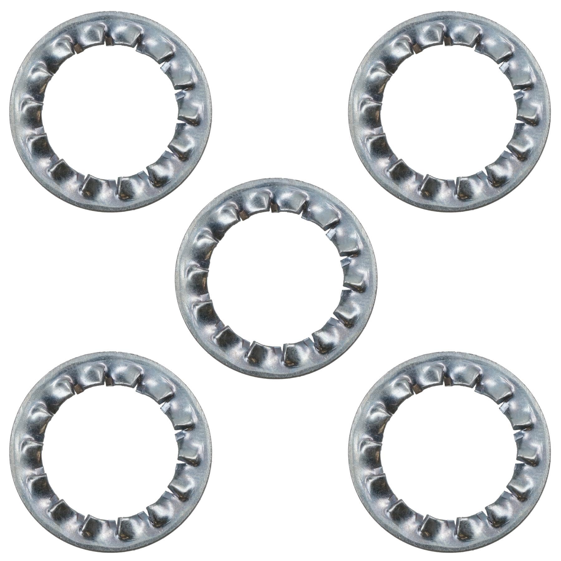 16mm M16 Internal Shake Proof Washers Lock Bolt Washer Serrated Teeth 5pk