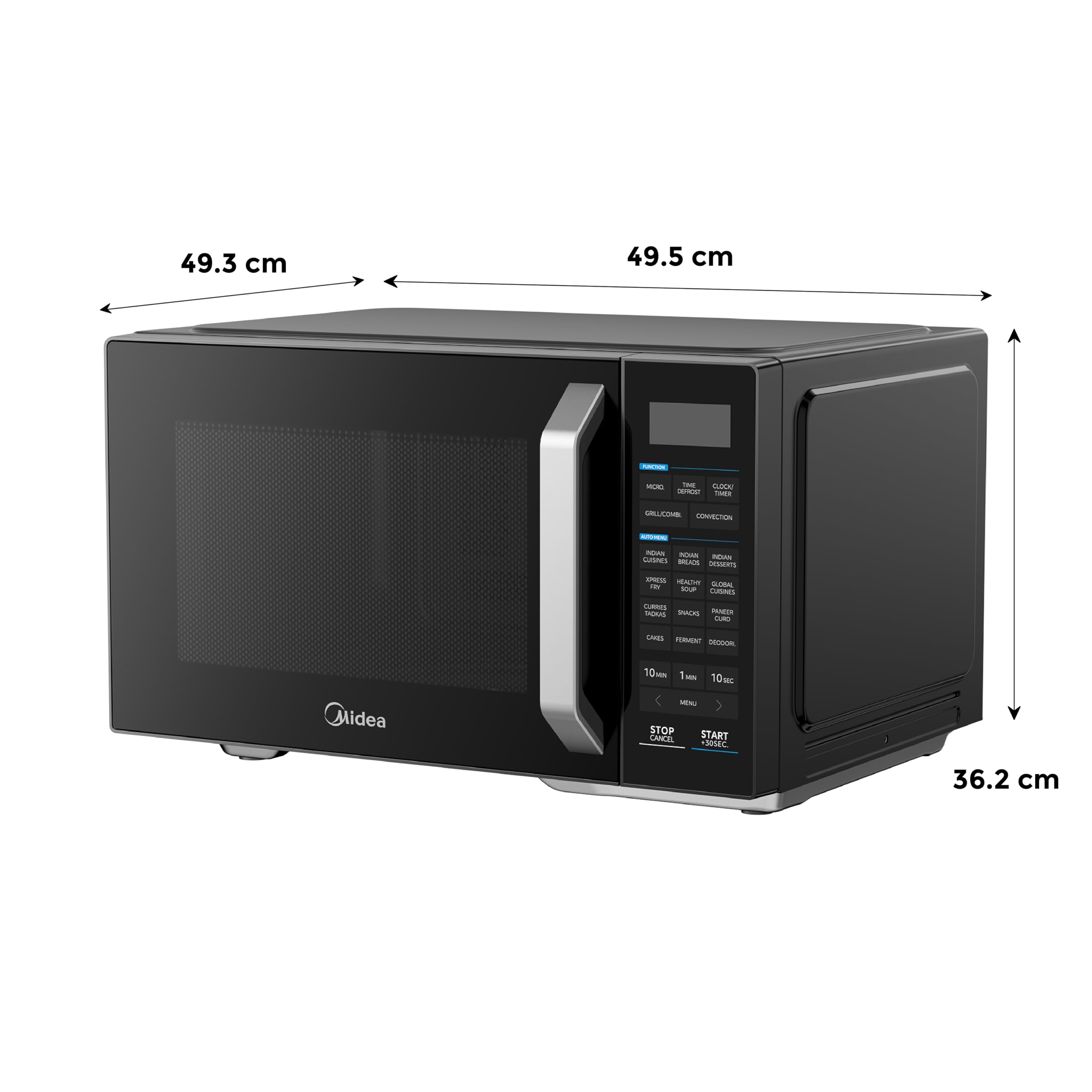 Midea 28L Convection Microwave - Air Fry & Grill -2