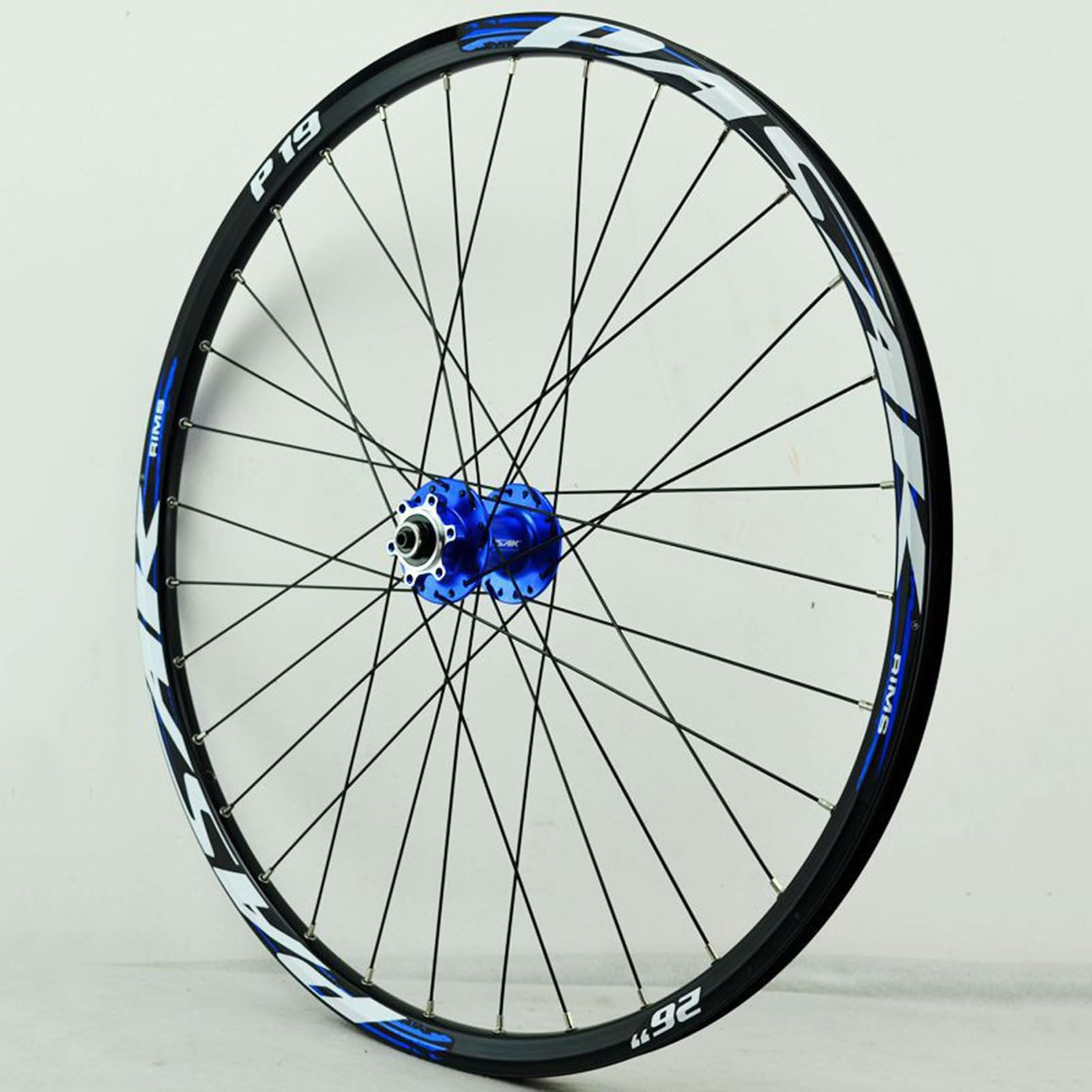Ruedas para bicicleta de montaña con freno de disco, llantas de aleación de doble pared de 26/27,5/29 pulgadas, buje de 32 orificios, compatibles con 7-12 velocidades y neumáticos de 25-35 pulgadas,
