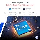 HP 15 (Metal ID & Fingerprint & Backlit Laptop)-13th Gen Intel Core i5-1334U (16GB DDR4 Ram,512GB SSD) 15.6''/39.6cm,FHD,Win11, M365 Basic(1yr),Office Home24,Silver,1.59kg,Iris Xe,FHD Camera hr0008TU gallery image