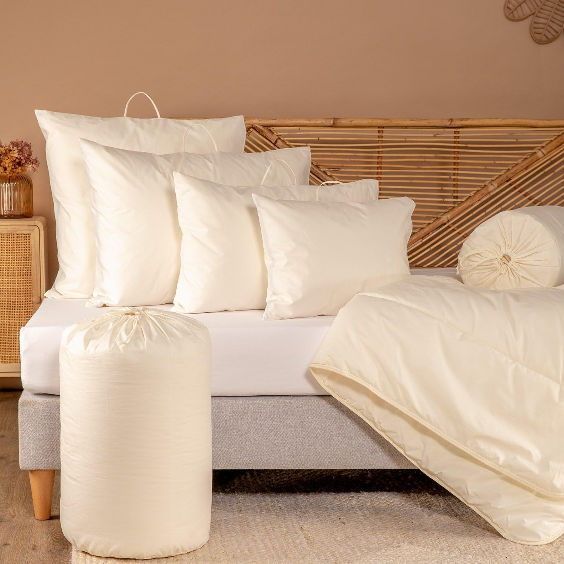 Kadolis - Couette Bébé 100x140 cm enveloppe Coton Bio - Maui | Transition idéale de la gigoteuse à la couette, Fabriquée en France, Certifiée OEKOTEX