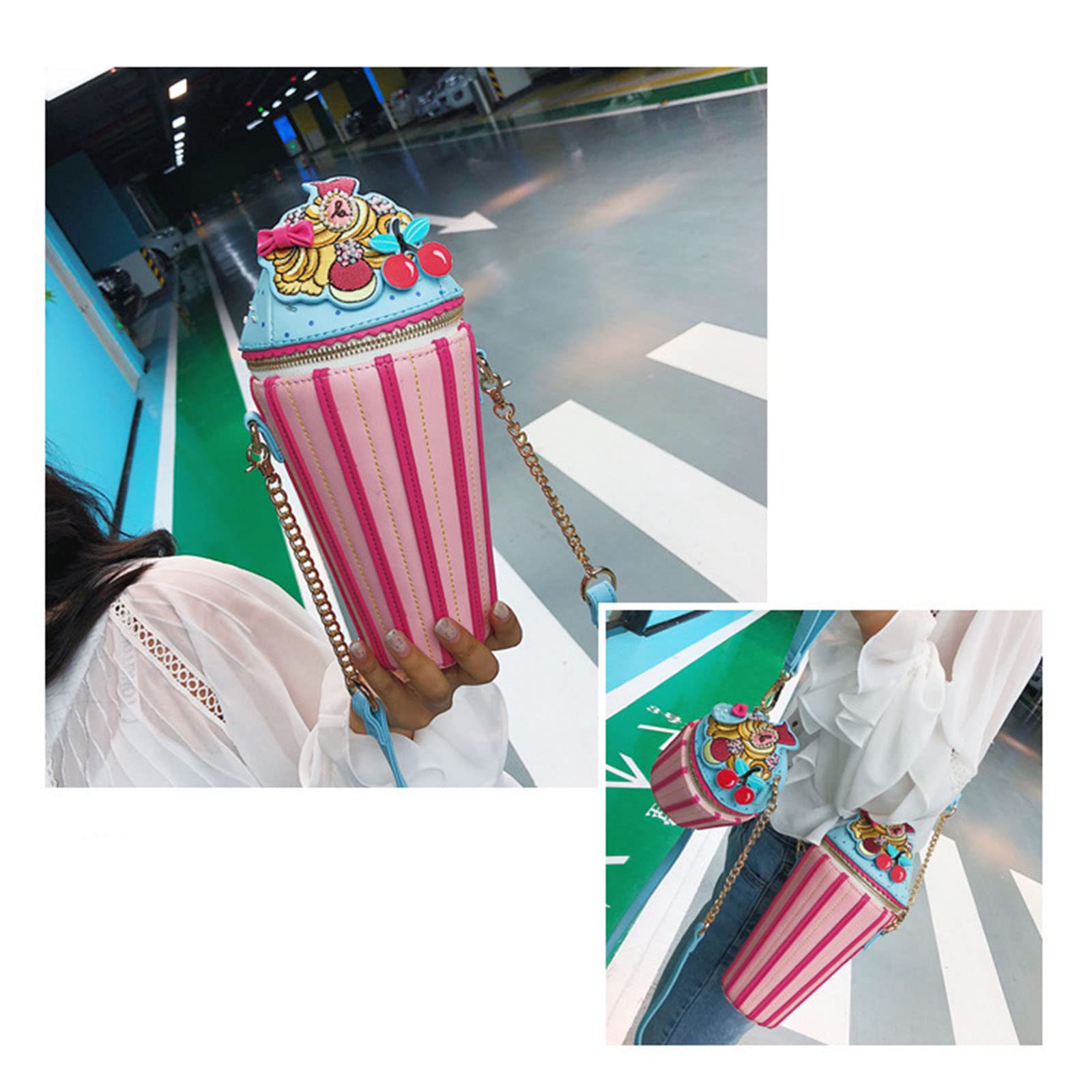 Borsa A Tracolla A Forma Di Cupcake – Lolita Style, Originale E Divertente Per Lei