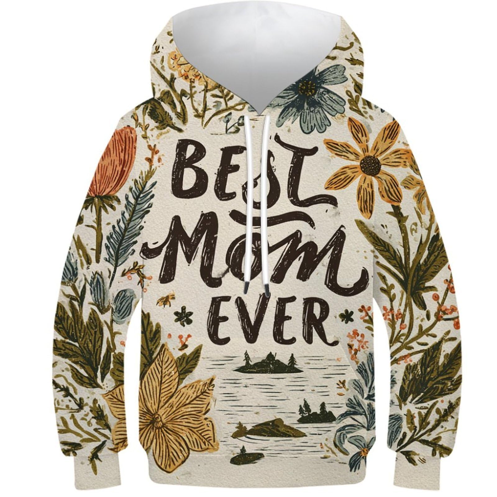 Sweat à capuche enfant pull manches longues motif dessin animé - 8