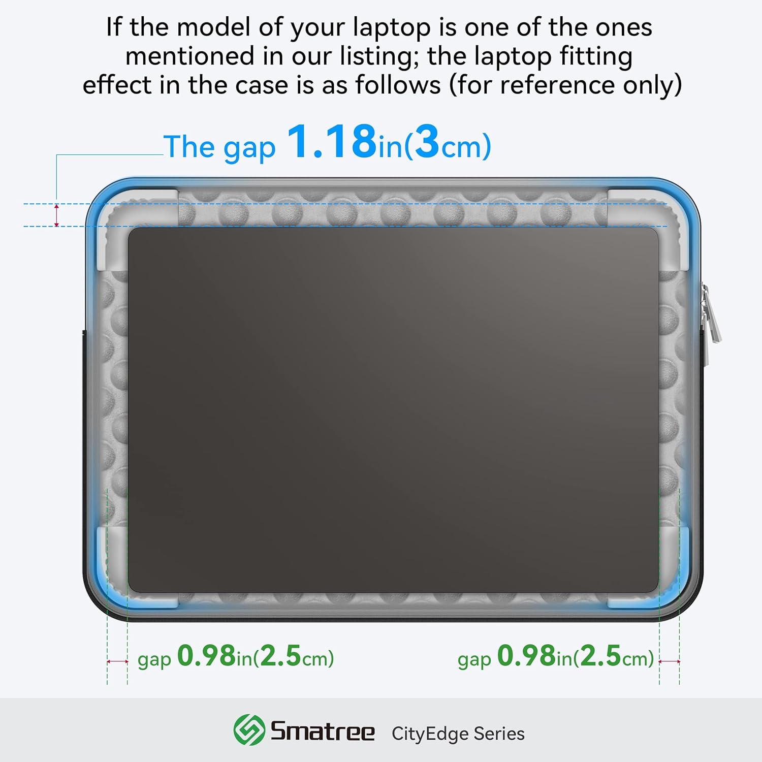 Smatree CityEdge Laptop Sleeve Case for 14 inch HP OmniBook 5 Flip 14/ Ultra Flip 14, for OmniBook X Laptop AI PC/Next Gen AI PC 14, Dragonfly Pro Chromebook, Pavilion Plus 14t/14z/14 Case (CE05) - Image 6