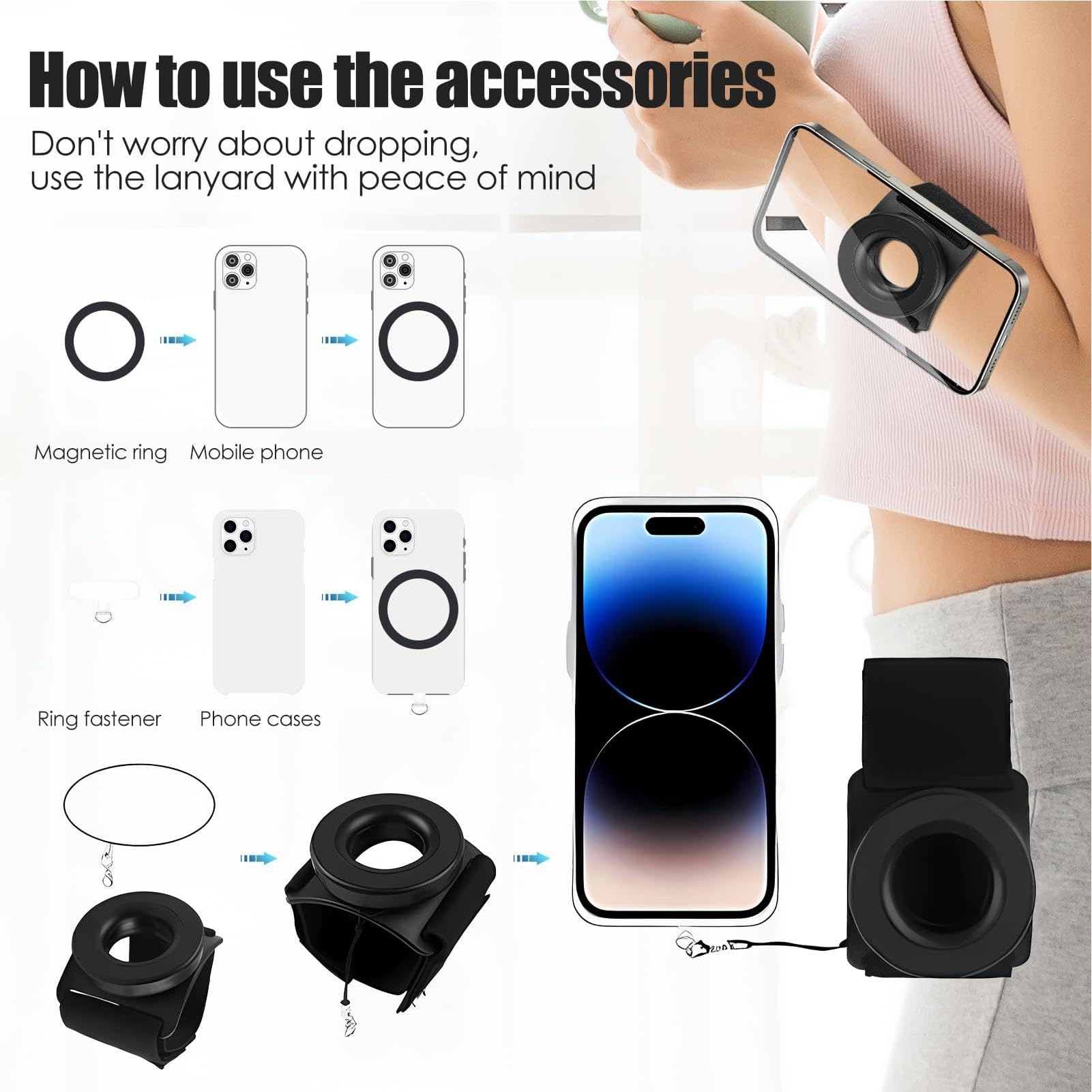Armhalterung Handy Laufen Klassisches Größenverst Produktbild-Vorschau 4