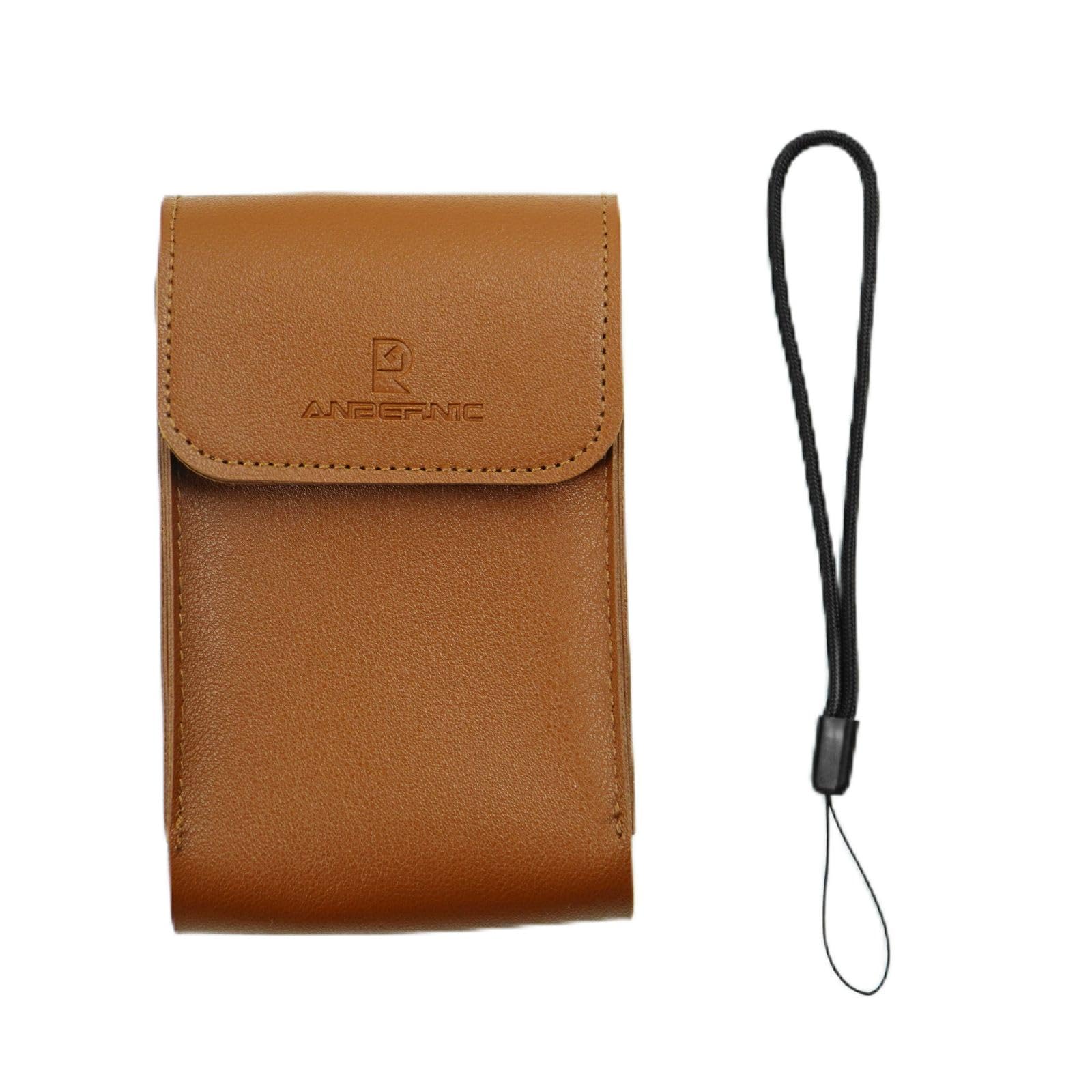 Handheld Organizer for RG34XX Game Console Leather Case Accessories Carrying Bag Classic Folding Flap New