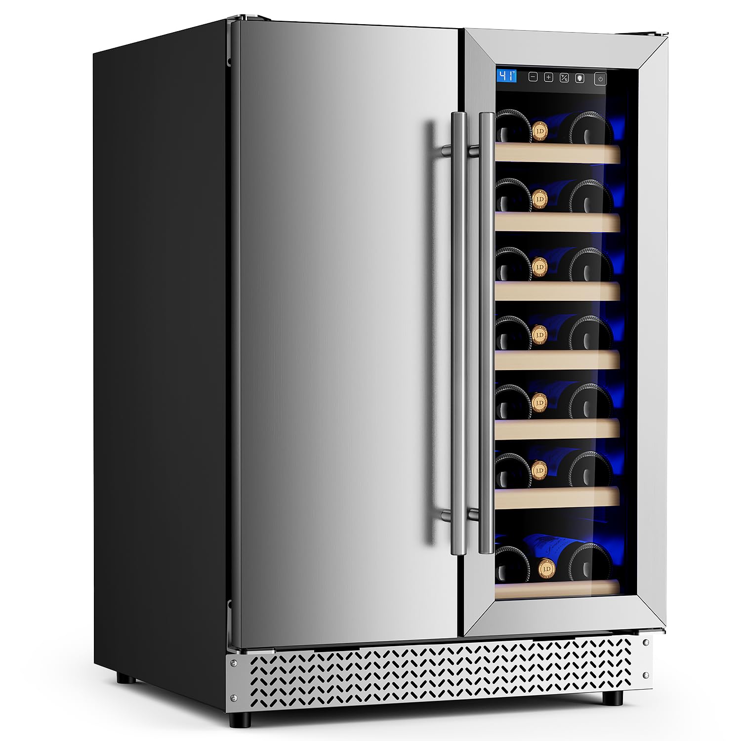 Vushine Vushine-023 4.2 cu ft Wine Cooler Stainless Steel