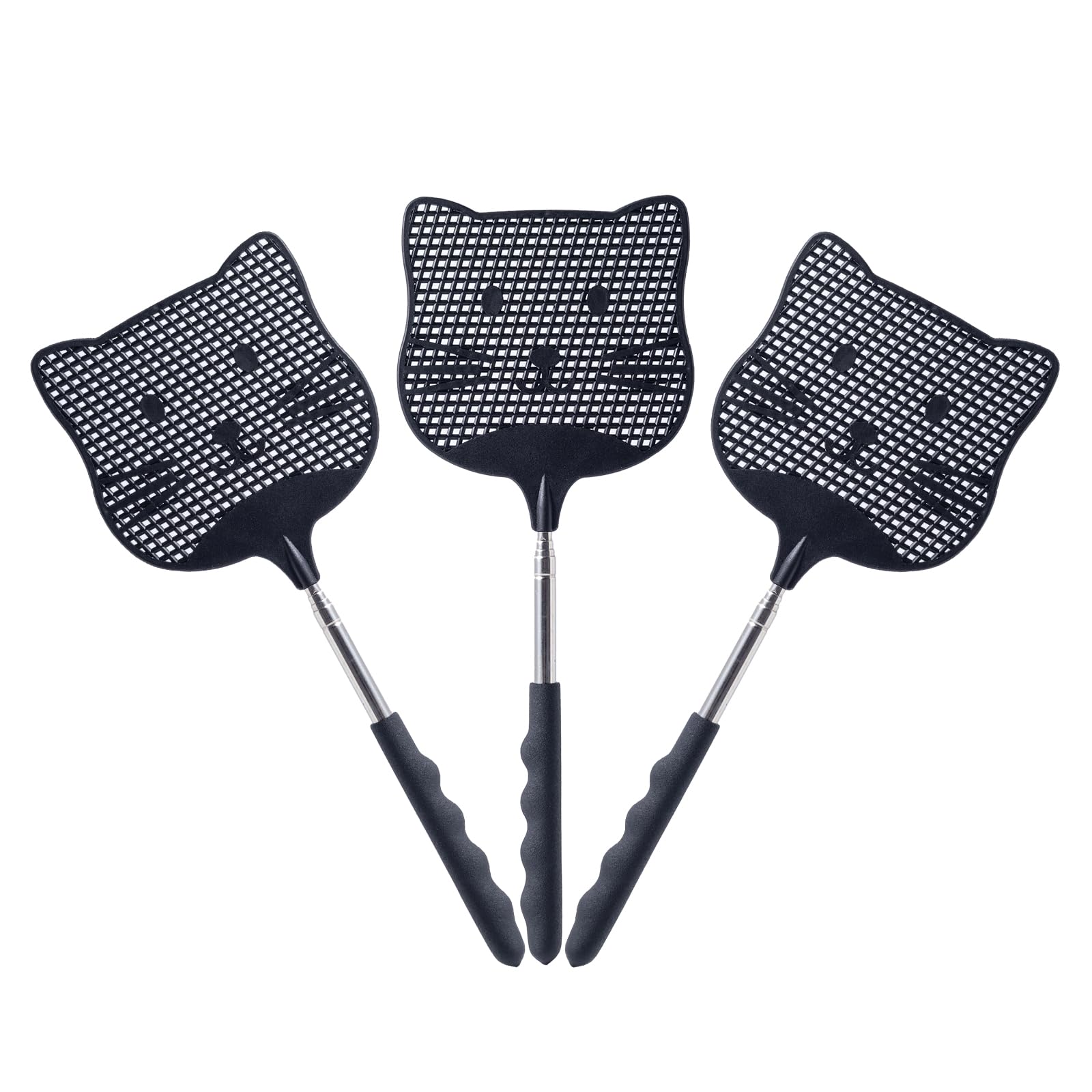 Extendable Fly Swatter - 25 Inch Handle -7 Extendable Fly Swatter - 25 Inch Handle -7
