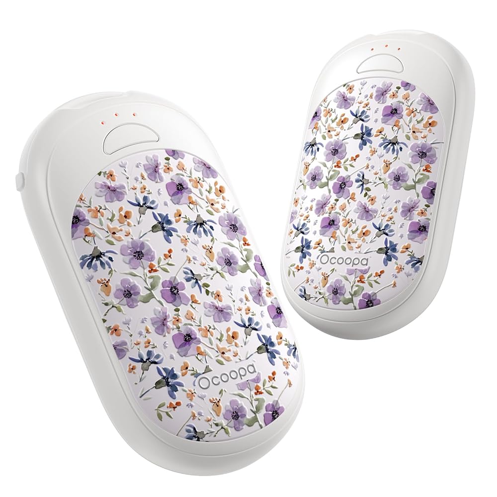 OCOOPA Magnetic Rechargeable Hand Warmers 2 Pack, Fast Heating, 3-Settings, UL Certified, Electric Portable Pocket Heater, Hunting, Golf, Camping Gear, Warm Unique Gifts Women, Tech Gift Men UT3 Lite