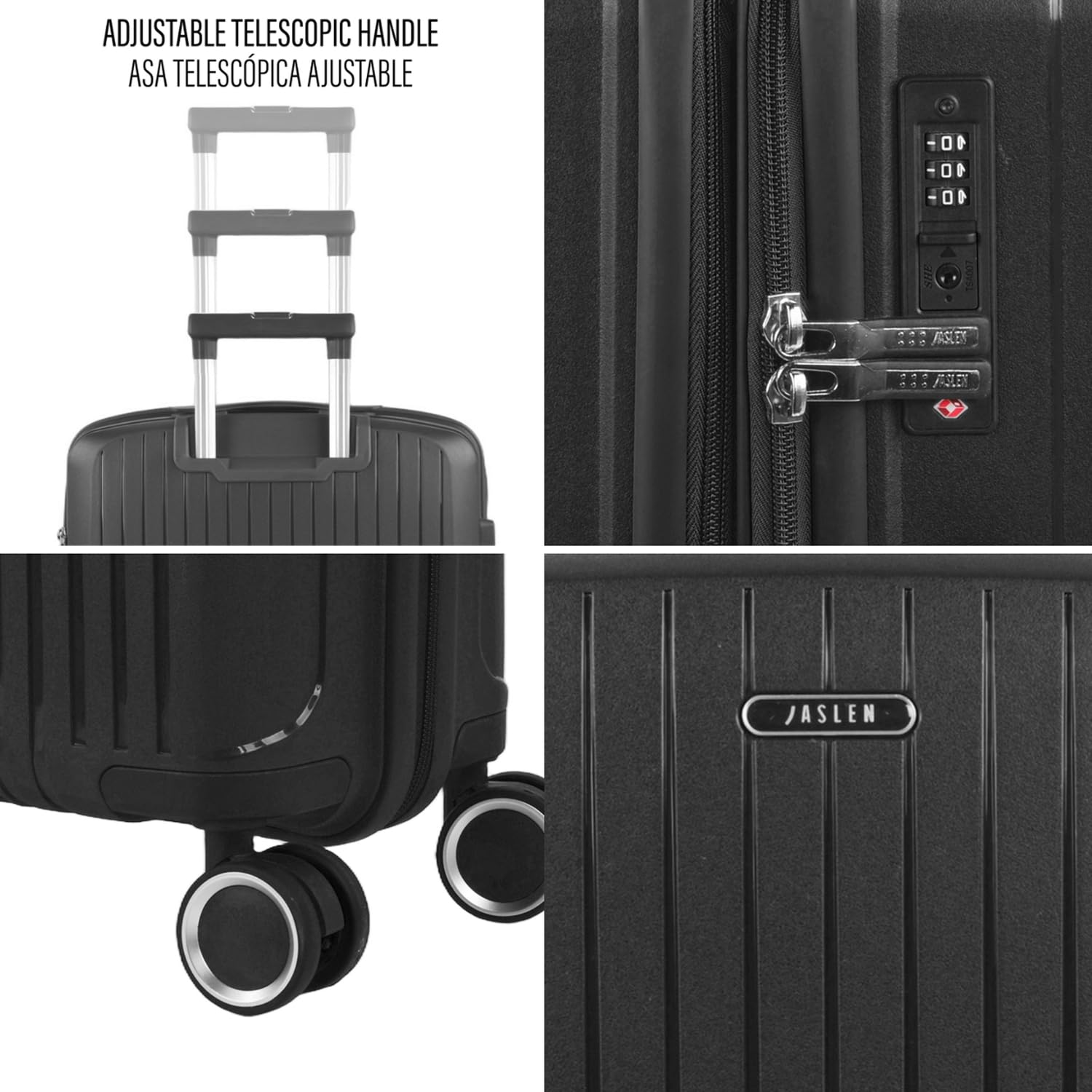 Trolley Bagaglio A Mano 55x40x20 leggero rigido con ruote girevoli ideale p