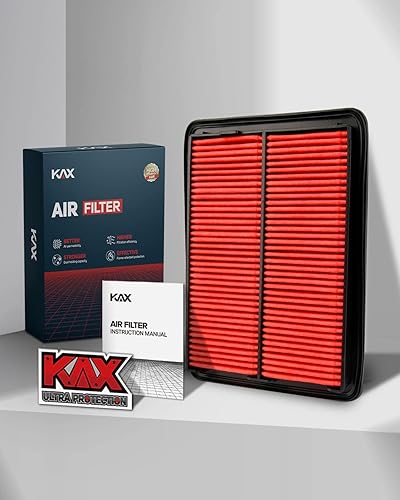 Miniatura 51 de KAX Filtro de aire de motor premium, GAF041 (CA9401) Reemplazo para filtro de motor Ram 1500 2500 3500, vida útil 200% más larga