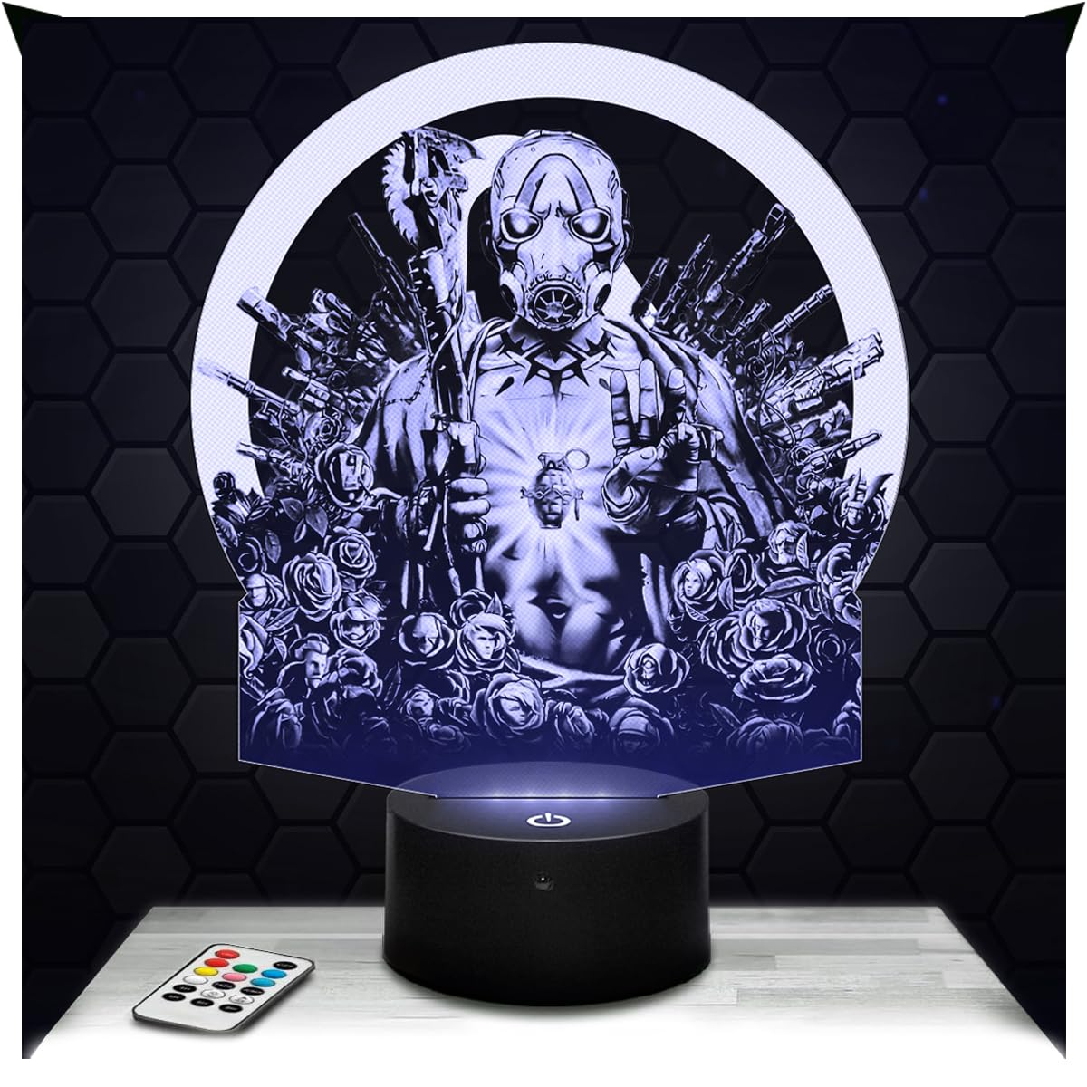 Lampephoto.fr - Border 3D Lamp Deco Boy's Room 3D Border Lamp Gaming Gamer Video Games Gift Idea Soft Light Decoration Night Light Office Deco, Original Christmas, Gift idea for Teenagers