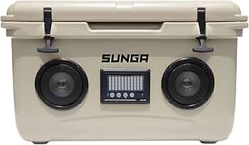 ★超保冷★クーラーボックス大（ホワイト） 高音質 Bluetooth スピーカー ☆超保冷☆クーラーボックス大（ホワイト） 高音質 Bluetooth