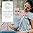 Nalakai Ring Sling Baby Carrier, Soft Linen Baby Sling, Baby Wrap, Comfort, Style, and Giving Back - Carry Your Little One with Love