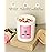 AOOVOO Rose Scented Candles for Women - Aromatherapy Candle with Crystals Inside, 10oz Soy Candles for Home Scented, Birthday Gifts Christmas Candle for Mom Women