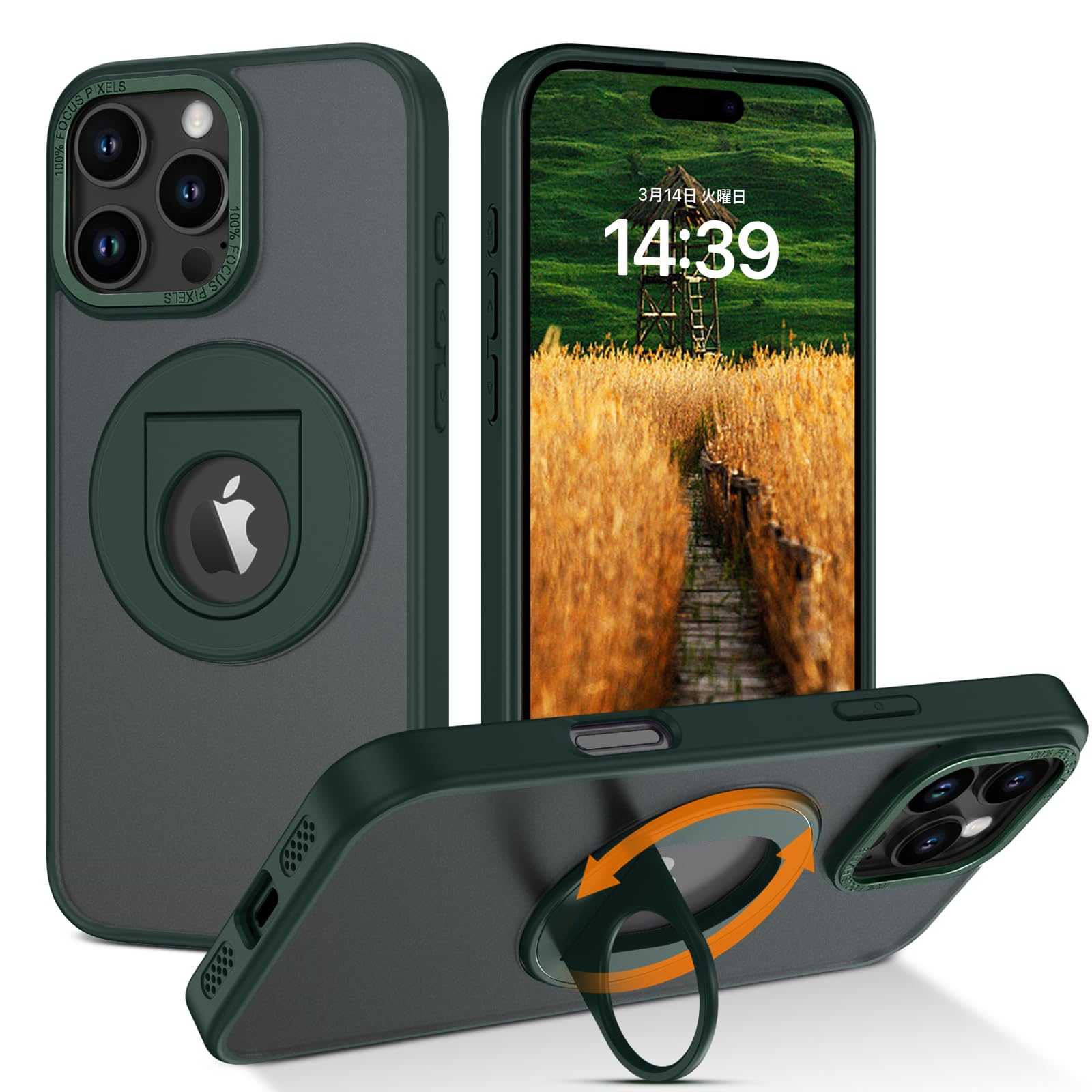 Amazon.co.jp: VENINGO iPhone 16 Pro ケース MagSafe対応 マグネット