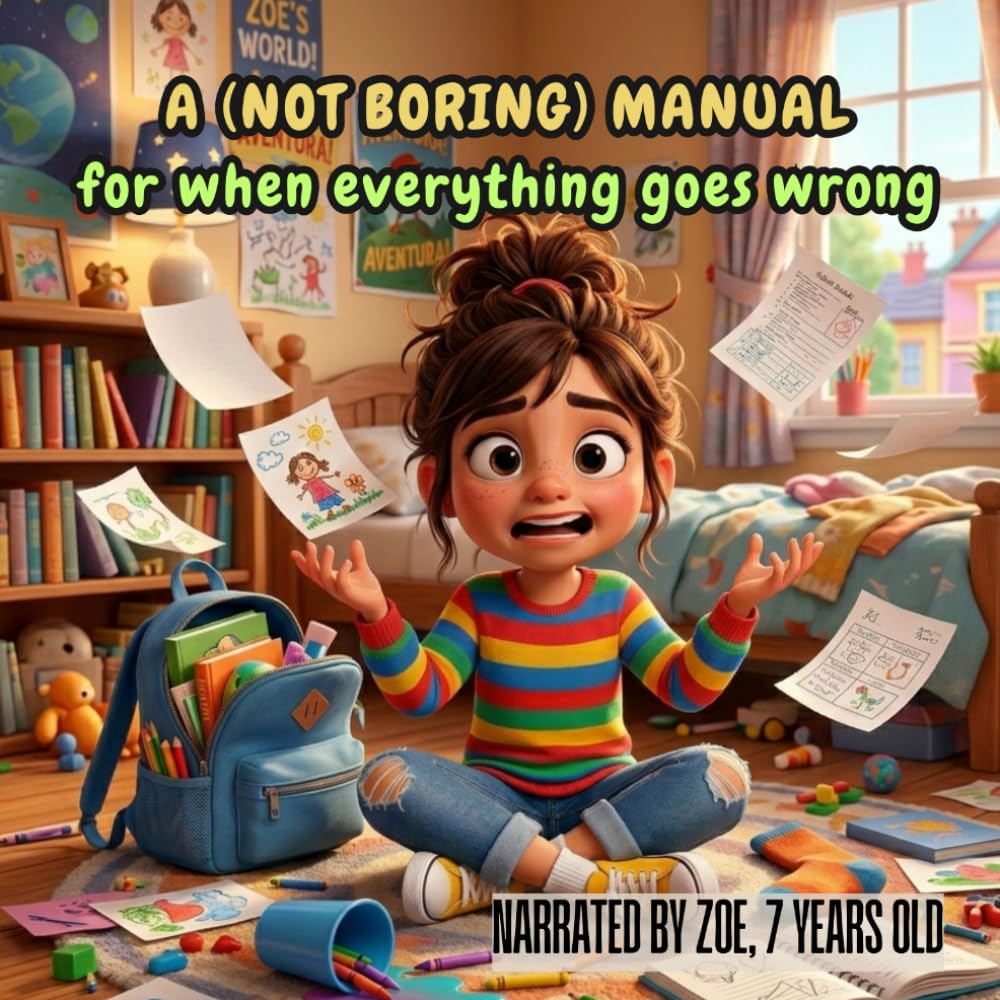 A (NOT BORING) MANUAL for when everything goes wrong: Narrated by Zoe, 7 years old